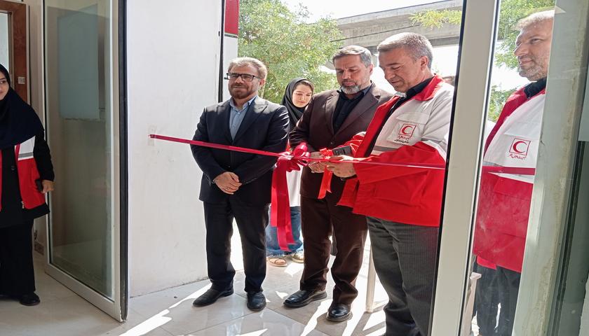 داروخانه هلال احمر استان کرمانشاه افتتاح شد