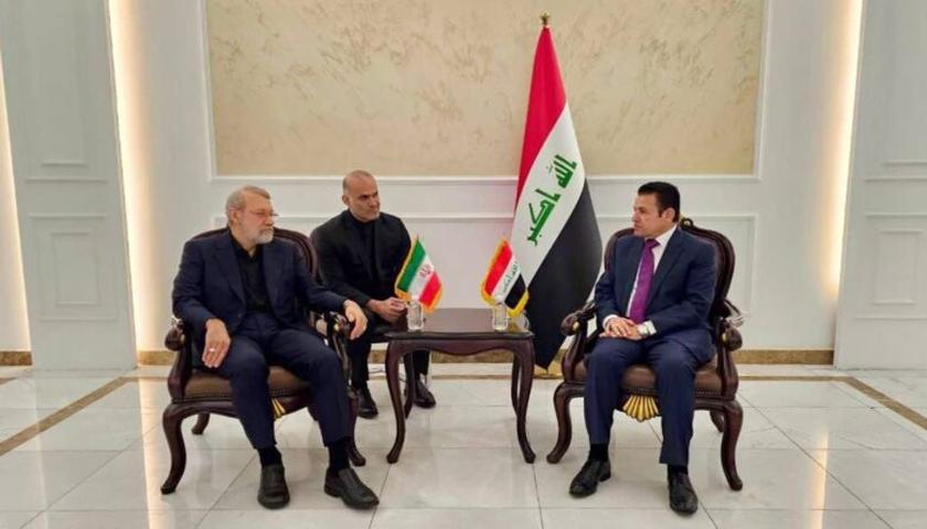 لاریجانی در بغداد: توافقنامه‌ای امنیتی با عراق امضا خواهیم کرد
