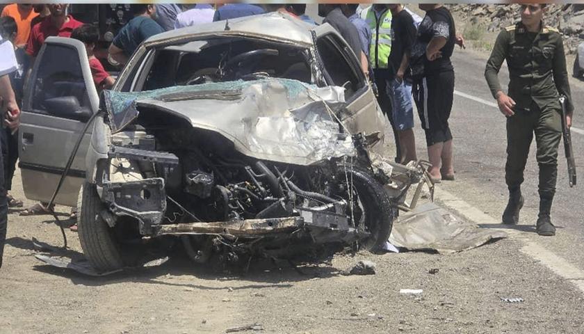 ‍ ۱۳ زخمی در دو تصادف در جاده‌های کردستان