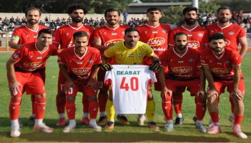 تساوی بدون گل بعثت و داماش در کرمانشاه