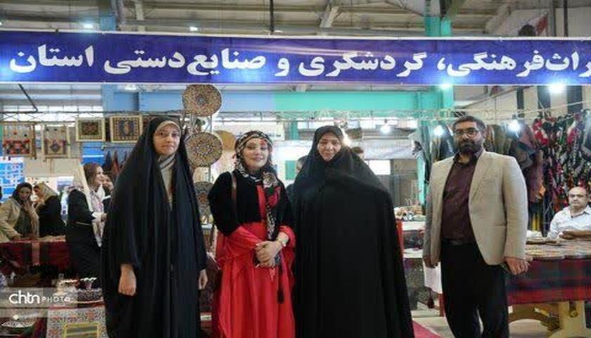 حضور صنعتگران صنایع‌دستی کرمانشاه در نخستین نمایشگاه توانمندی‌های صادراتی با استقبال گسترده بازدیدکنندگان