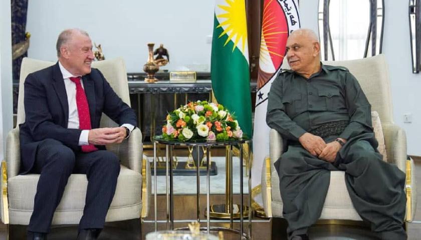بررسی روابط دوجانبه در دیدار سفیر استرالیا و معاون رئیس اقلیم کردستان