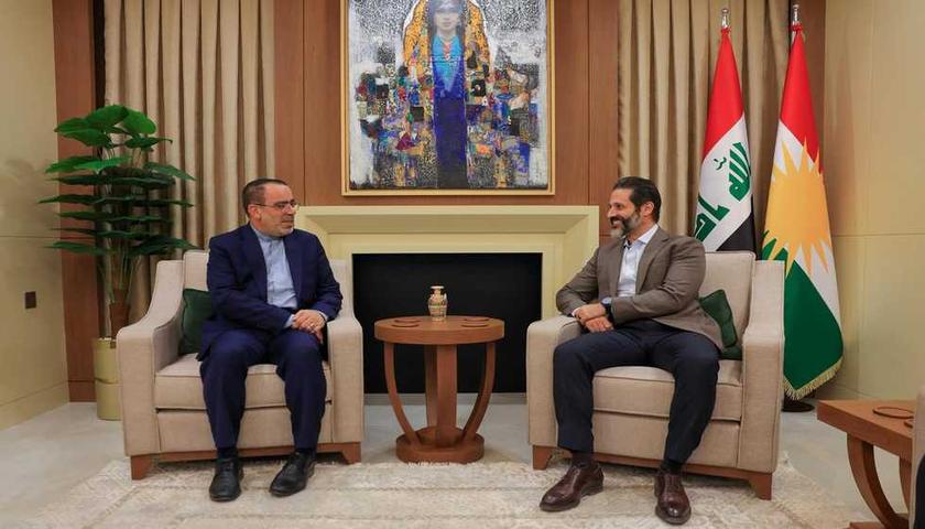 گفتوگۆی قوباد تاڵەبانی و کونسوڵی ئێران لەسەر پرۆسەی سیاسیی عێراق دوای هەڵبژاردنەکان