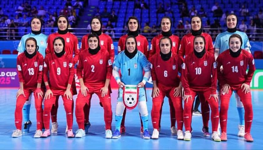 هەڵبژاردەی فوتساڵی خانمانی ئێران بە شانازییەوە موندیالی بەجێهێشت