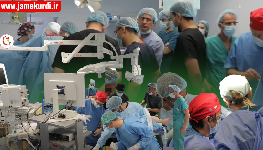 تیمێكی پزیشكی ئیسپانیا: 24 نەشتەرگەری گەورەمان لە سلێمانی بێبەرامبەر ئەنجامدا