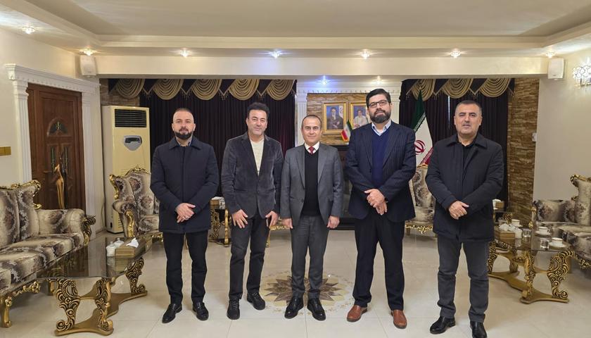 تأکید بر تقویت همکاری‌های فرهنگی و رسانه‌ای ایران و اقلیم کردستان در دیدار رایزن فرهنگی ایران با مدیران رسانه‌ای اتحادیه میهنی