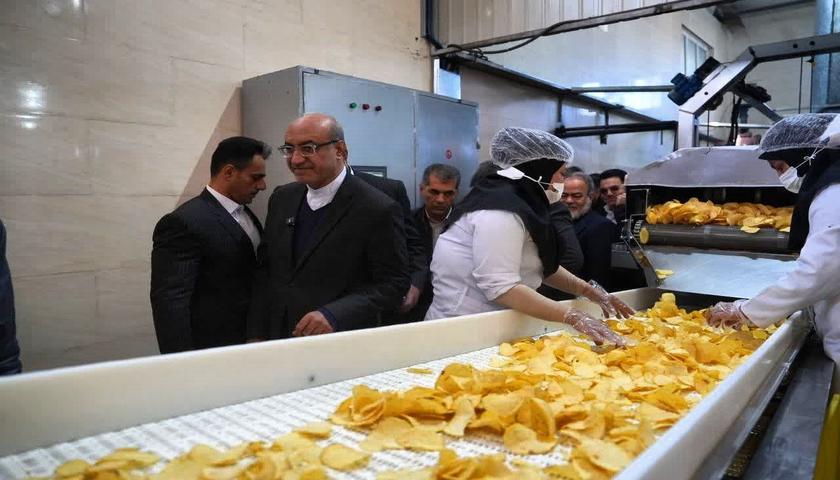 احیای کارخانه چیپس روانسر؛ «پاک‌سروشت» با صادرات کامل به خط تولید بازگشت