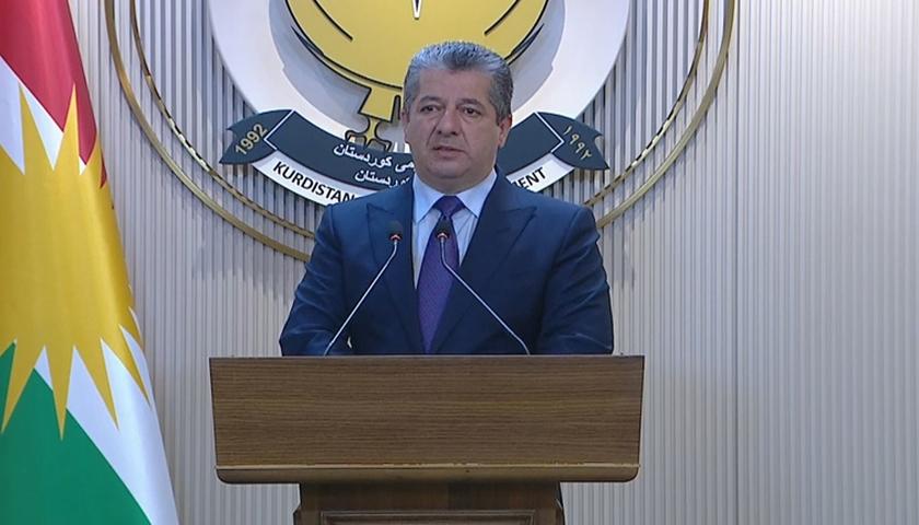 مەسرور بارزانی باس لە پێدانی مووچە دەکات