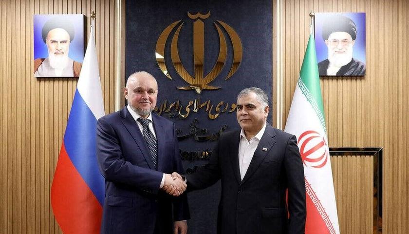 دیداری نێوان وەزیری نەوتی ئێران و وەزیری وزەی ڕووسیا