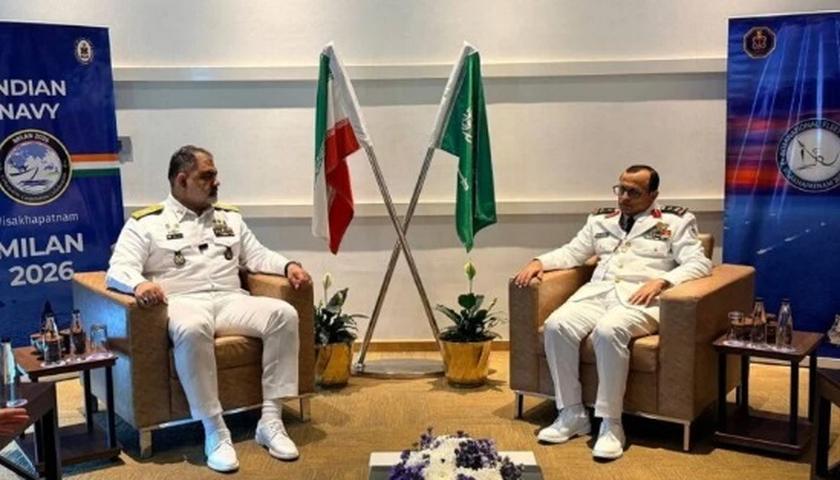 دیدار فرماندهان نیروی دریایی ارتش ایران، عربستان و روسیه