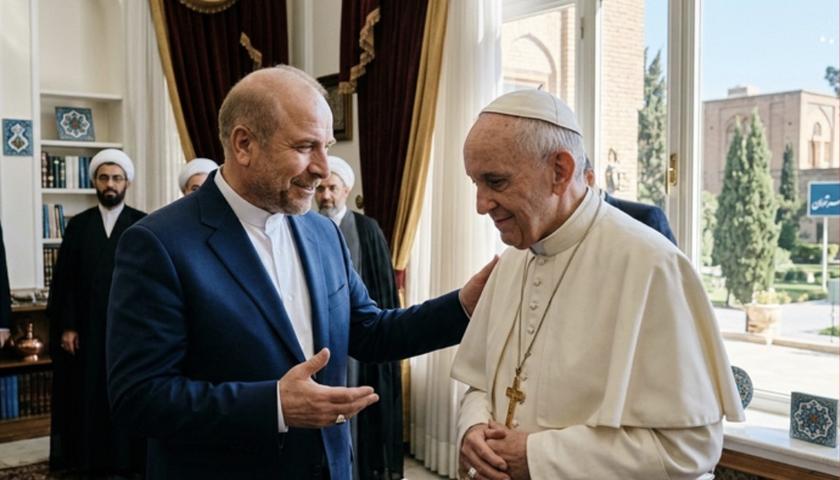 تاران ستایشی هەڵوێستەكانى پاپا دەکات‌ به‌نورى هیوا ناوى ده‌بات