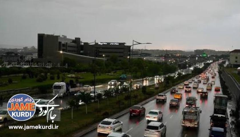 کەشناسی: لە سنووری سلێمانی و ڕاپەڕین باران دەبارێت