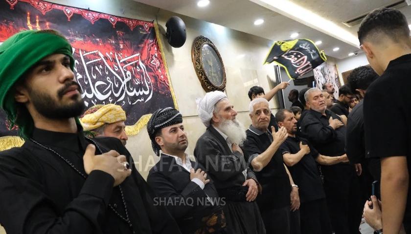 مراسم عزاداری روز عاشورا در اربیل (تصاویر)