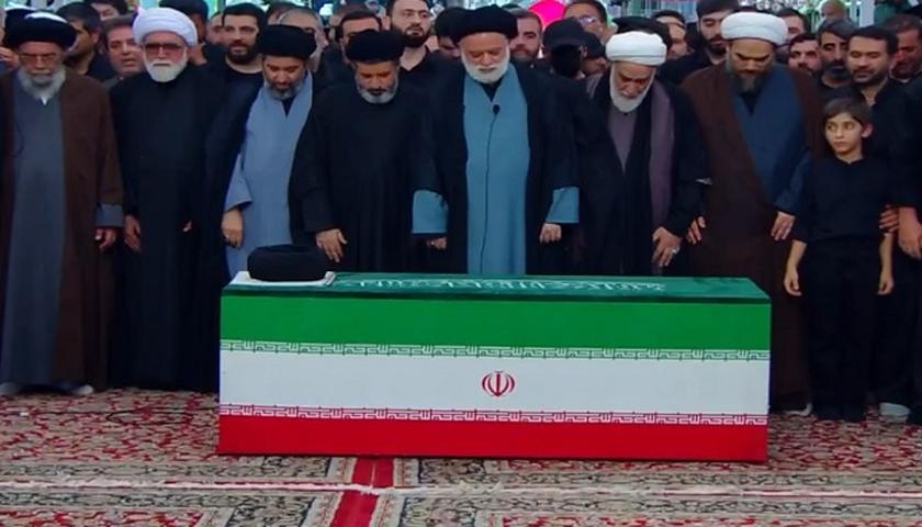 آرامش ابدی رهبر شهید در جوار حرم رضوی