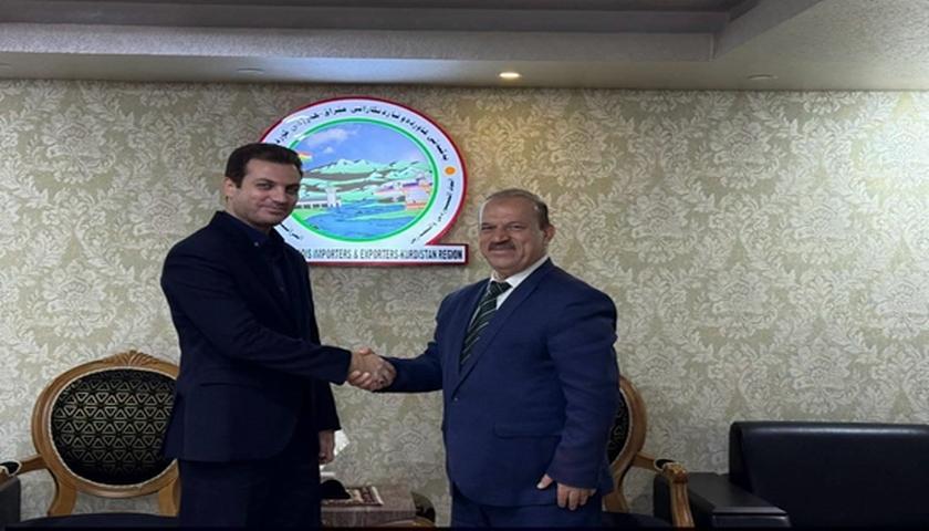 ئێران و هەرێمی کوردستانی عێراق جەخت لەسەر پەرەپێدانی هاوکارییە بازرگانییەکان دەکەنەوە