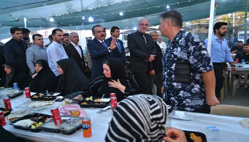 بەوێنە...پارێزگارى هەولێر، سەردانی شوێنى مانەوەى زیارەتکارانی ئێرانی کرد 