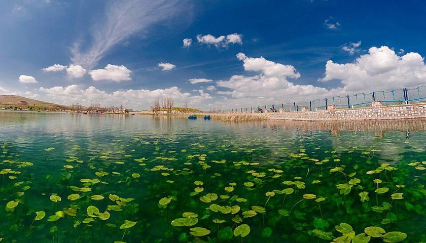 سراب نیلوفر دوباره مقصد گردشگران می‌شود