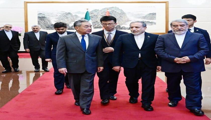 چین پێداگری لەسەر فراوانکردنی هاوکارییەکانی لەگەڵ تاران بۆ پاراستنی ماف و بەرژەوەندییەکانی ئێران دەکات