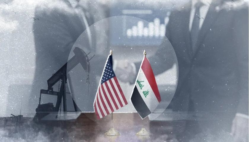استفادە آمریکا از کارت تحریم‌ها و سیستم بانکی برای باج‌گیری سیاسی و اقتصادی و مطیع کردن عراق 