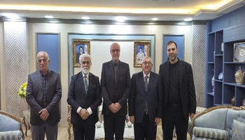 حضور شعلان حیدر عضو ارشد حزب ترکمان ایلی اقلیم کردستان عراق و‌ ه‍یئت همراه، در سرکنسولگری ایران 