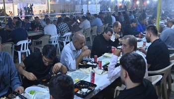 گزارش تصویری؛ پذیرایی از زوار اربعین در اربیل اقلیم کردستان عراق