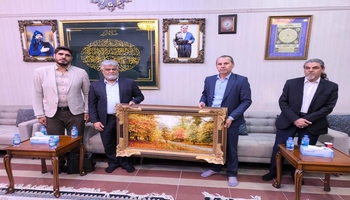 تقدیر از دست اندرکاران موکب اربعین حسینی در سلیمانیه + تصاویر