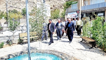 پارک کودک در روستای «ورا» پاوه افتتاح شد