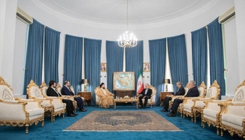 کۆبوونەوەی سەید عەمار حەکیم و لاریجانی لە تاران
