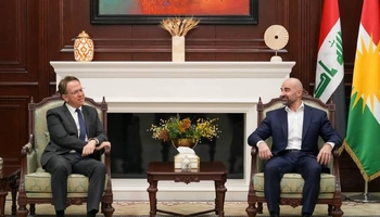 بافل طالبانی و سفیر فرانسە در اربیل دیدار کردند