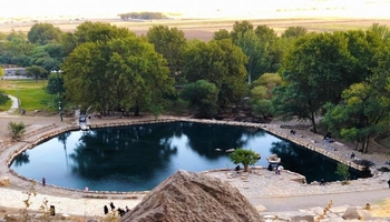 بیستون تشنه‌تر از همیشه؛ چشمه باستانی در مسیر نابودی