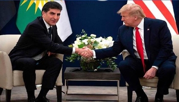 دونالد ترامپ طی نامه‌ای از نچیروان بارزانی تشکر کرد