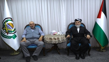 دیدار و گفتگوی علی باپیر با رهبران حماس در ترکیە