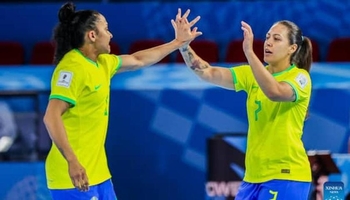 بەڕازیل لە یاری فوتساڵدا لە ئافرەتانی سامورای بردەوە