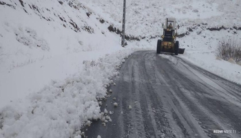 ۲ هزار کیلومتر از محورهای مواصلاتی کرمانشاه برف روبی شد