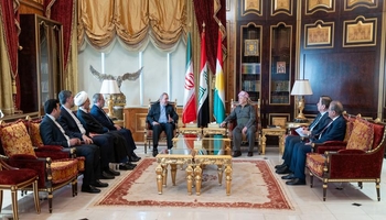 مەسعود بارزانی و باڵیۆزی ئێران لە عێراق جەخت لە برەودان بە پەیوەندییەکان دەکەنەوە