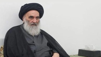 ئایەتوڵڵا سیستانی: سەرەخۆشی لە گەلی ئێران دەکەین بۆ شەهیدبوونی سەید عەلی خامنەیی