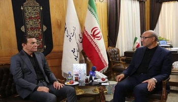 استاندار کرمانشاه در دیدار با سرکنسول عراق: مرز خسروی آماده میزبانی از زائران عراقی است