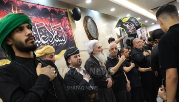 مراسم عزاداری روز عاشورا در اربیل (تصاویر)