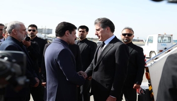 «نیچیروان بارزانی» برای شرکت در مراسم تشییع پیکر رهبر شهید ایران وارد تهران شد