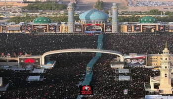 ماڵئاوایی لە تەرمی ڕێبەری شەهید لە قوم
