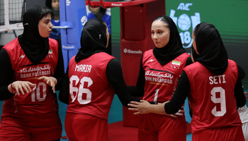 تیپی بالەی خانمانی ئێران لە ئاسیادا پلەی دوازدەیەمی بەدەستهێنا