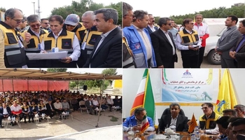 آزمون تاب‌آوری شبکه در شرایط بحران؛ رزمایش آمادگی مقابله با قطع گاز در دیواندره برگزار شد