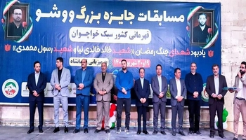 کرمانشاه میزبان جایزه بزرگ ووشوی کشور