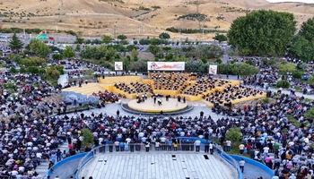 استقبال باشکوه شهروندان سنندجی از پنجمین فستیوال موسیقی «سید علی‌اصغر کردستانی»