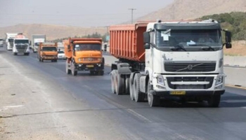 زیاتر لە 5.5 ملیۆن تۆن کەلوپەل لەسەر ڕێگاکانی کرماشان، گواستراوەتەوە